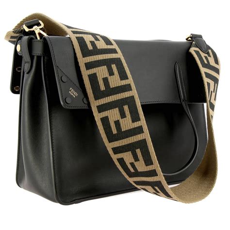 fendi strap on bag|Fendi bag with thick strap.